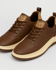 Soviska | Amortyzowane tenisówki casualowe-Buty-Soviska-Brązowy-37-Soviska
