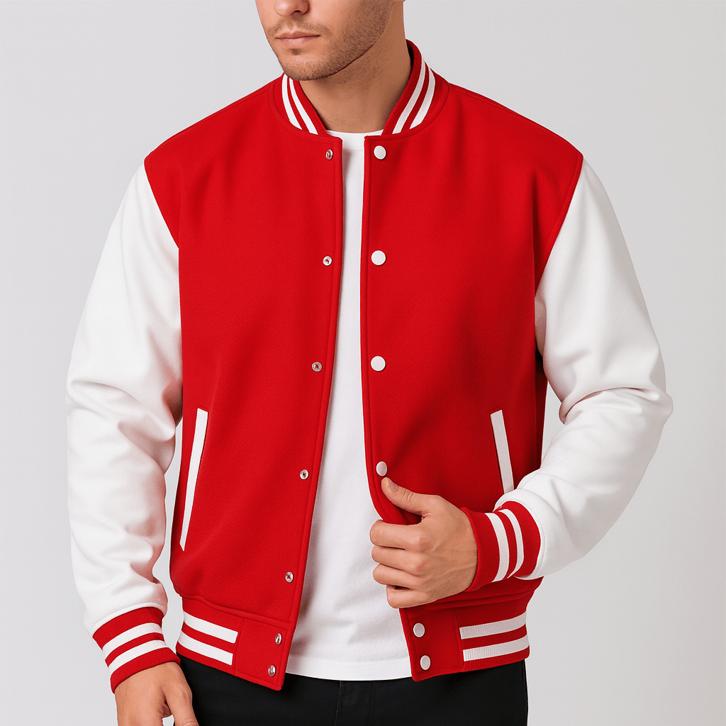 Soviska | Dopasowana bawełniana kurtka bombowca-Kurtki-Soviska-Czarny-S-Soviska