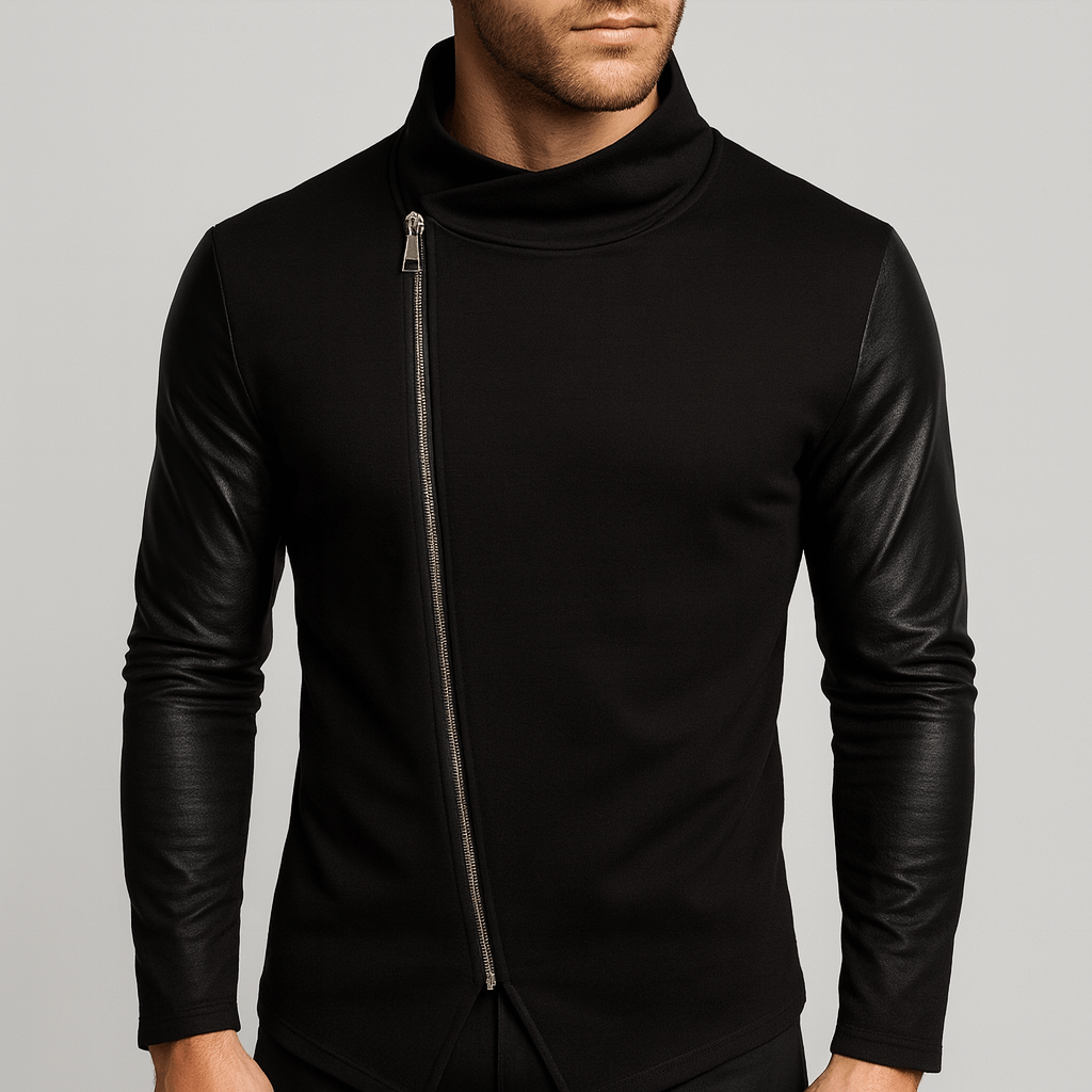 Soviska | Dopasowana kurtka z wysokiej jakości materiału-Kurtki-Soviska-Czarny-S-Soviska