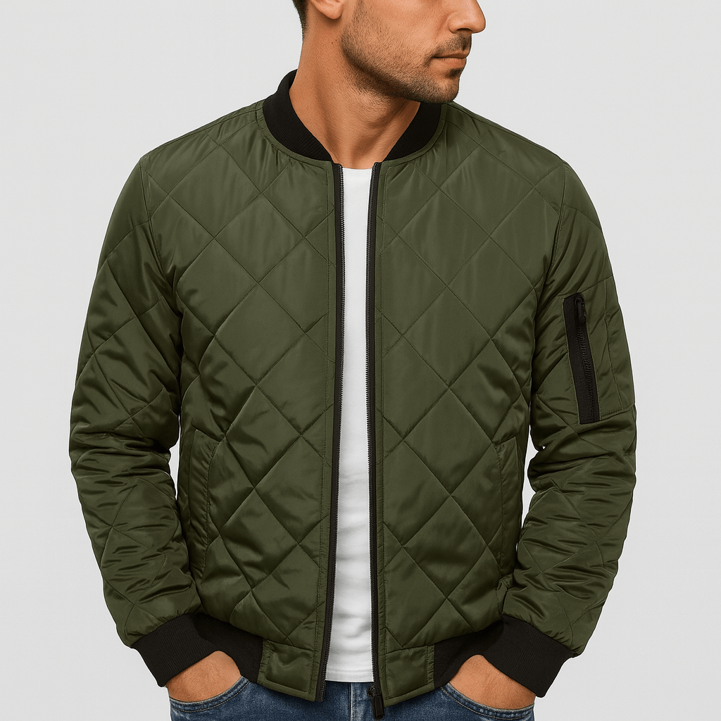 Soviska | Dopasowany krój kurtka przejściowa z klapą-Kurtki-Soviska-Czarny-S-Soviska