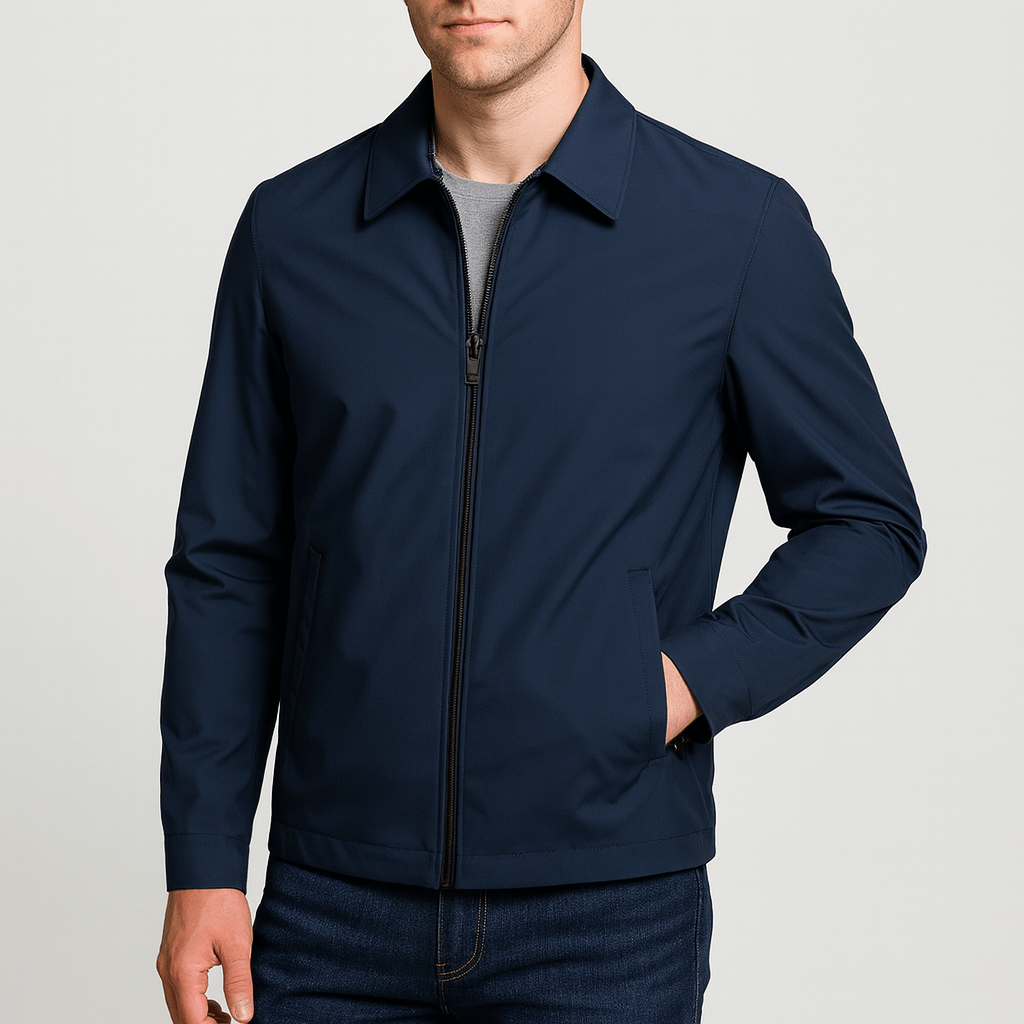 Soviska | Elegancka kurtka męska-Kurtki męskie-Soviska-Czarny-M-Soviska