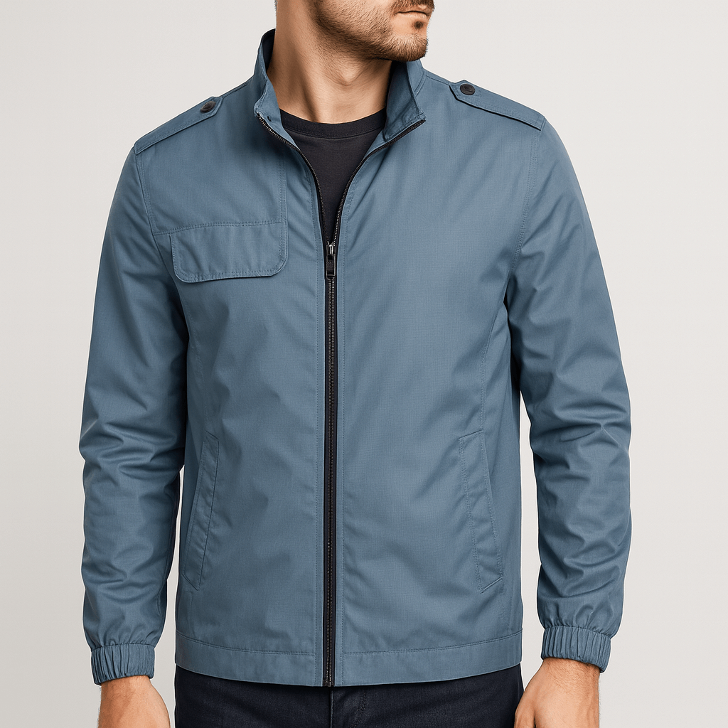 Soviska | Elegancka kurtka wiosenna z nowoczesnym designem-Kurtki-Soviska-Khaki-M-Soviska