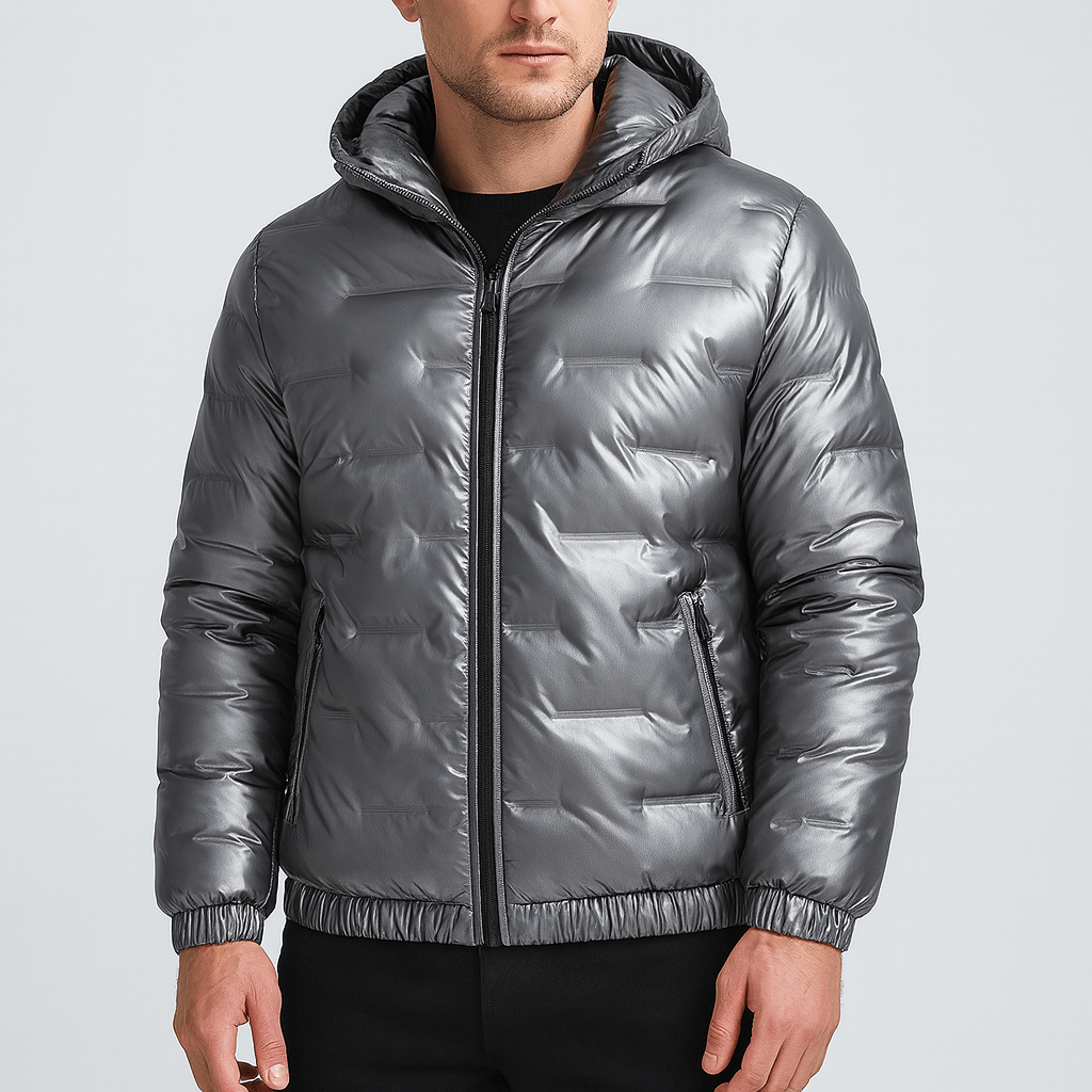 Soviska | Funkcjonalna kurtka narciarska-Kurtki narciarskie-Soviska-Jasnozary Czarny-M-Soviska