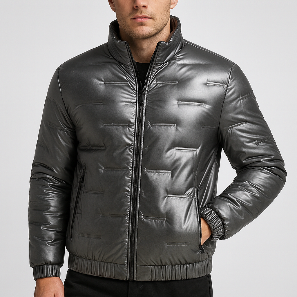 Soviska | Funkcjonalna kurtka narciarska-Kurtki narciarskie-Soviska-Jasnozary Czarny-M-Soviska