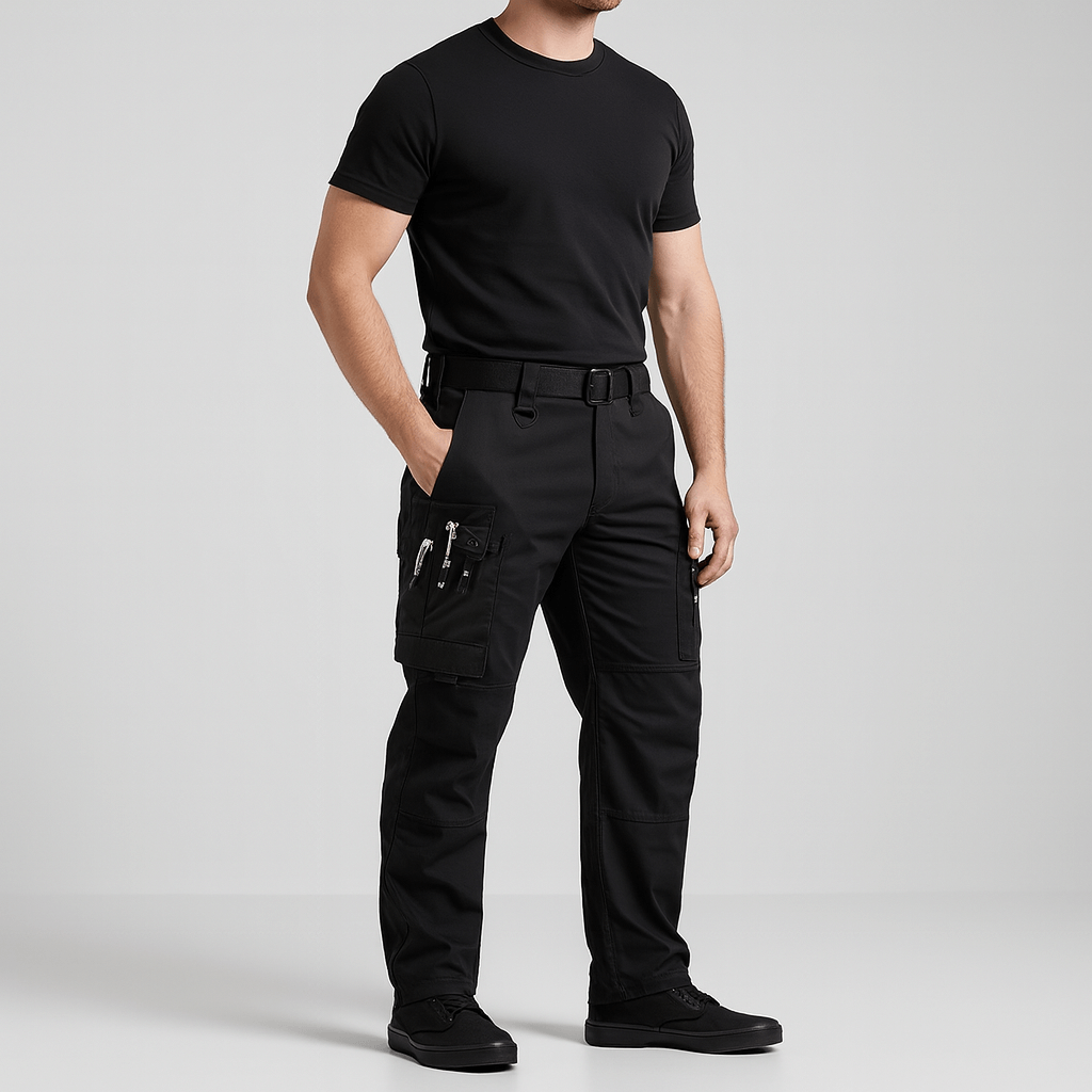 Soviska | Kamuflażowe spodnie taktyczne z tkaniny ripstop-Spodnie taktyczne-Soviska-Camo-XS-Soviska