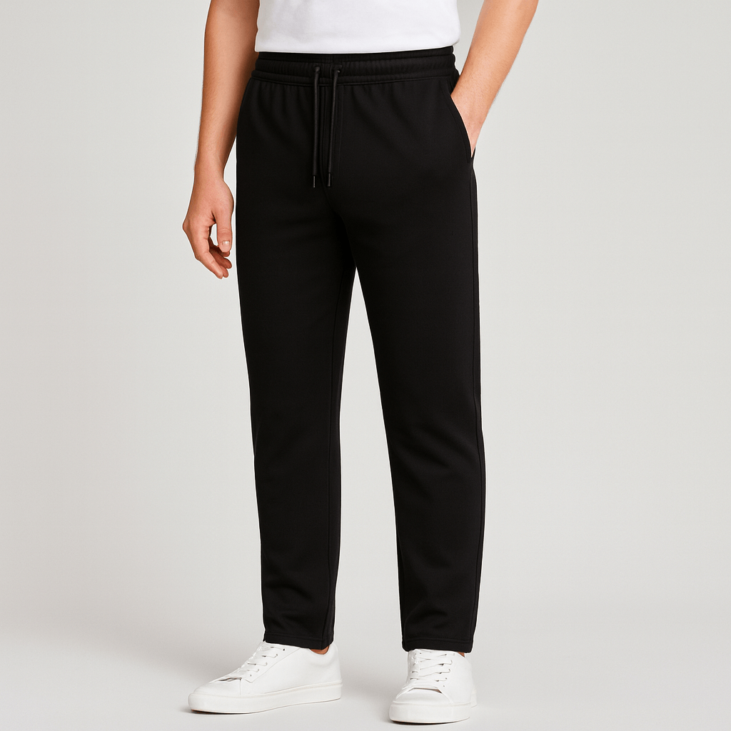 Soviska | Komfortowe spodnie dresowe-Spodnie dresowe-Soviska-Czarny-L-Soviska