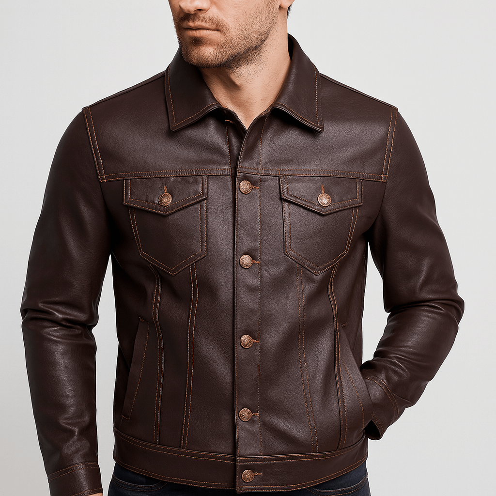 Soviska| Kurtka motocyklowa w stylu vintage-Kurtki motocyklowe-Soviska-Czarny-S-Soviska