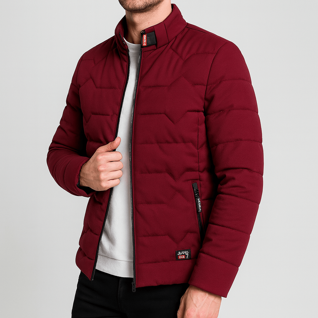 Soviska | Lekka pikowana kurtka zimowa-Kurtki-Soviska-Szary-XS-Soviska