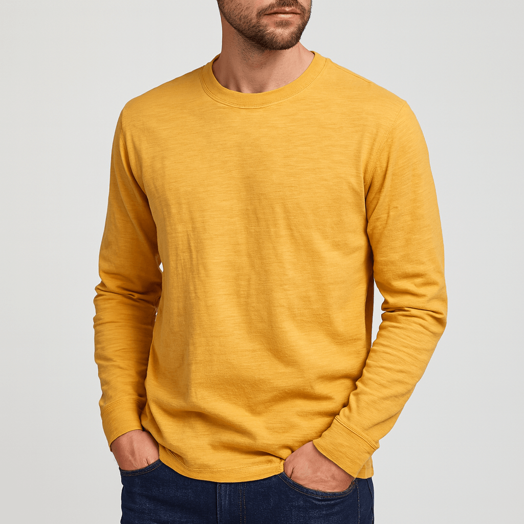 Soviska | Luźna bawełniana koszula z długim rękawem-Koszule-Soviska-Różowy-S-Soviska