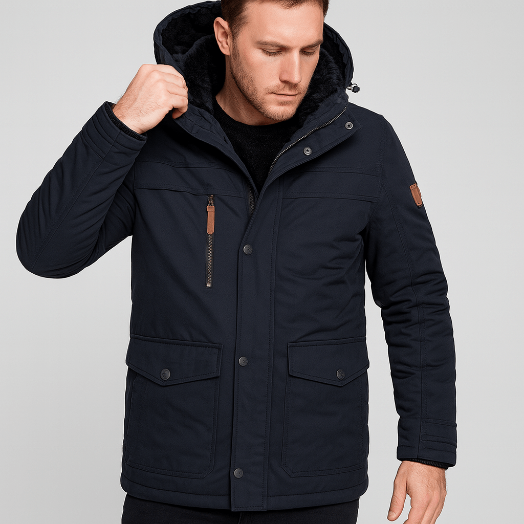 Soviska | Miękka kurtka wojskowa z przestronnymi kieszeniami-Kurtki-Soviska-Khaki-S-Soviska