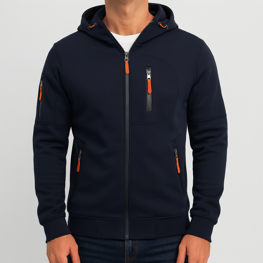 Soviska | Nowoczesna kurtka z kapturem-Kurtki-Soviska-Khaki-S-Soviska