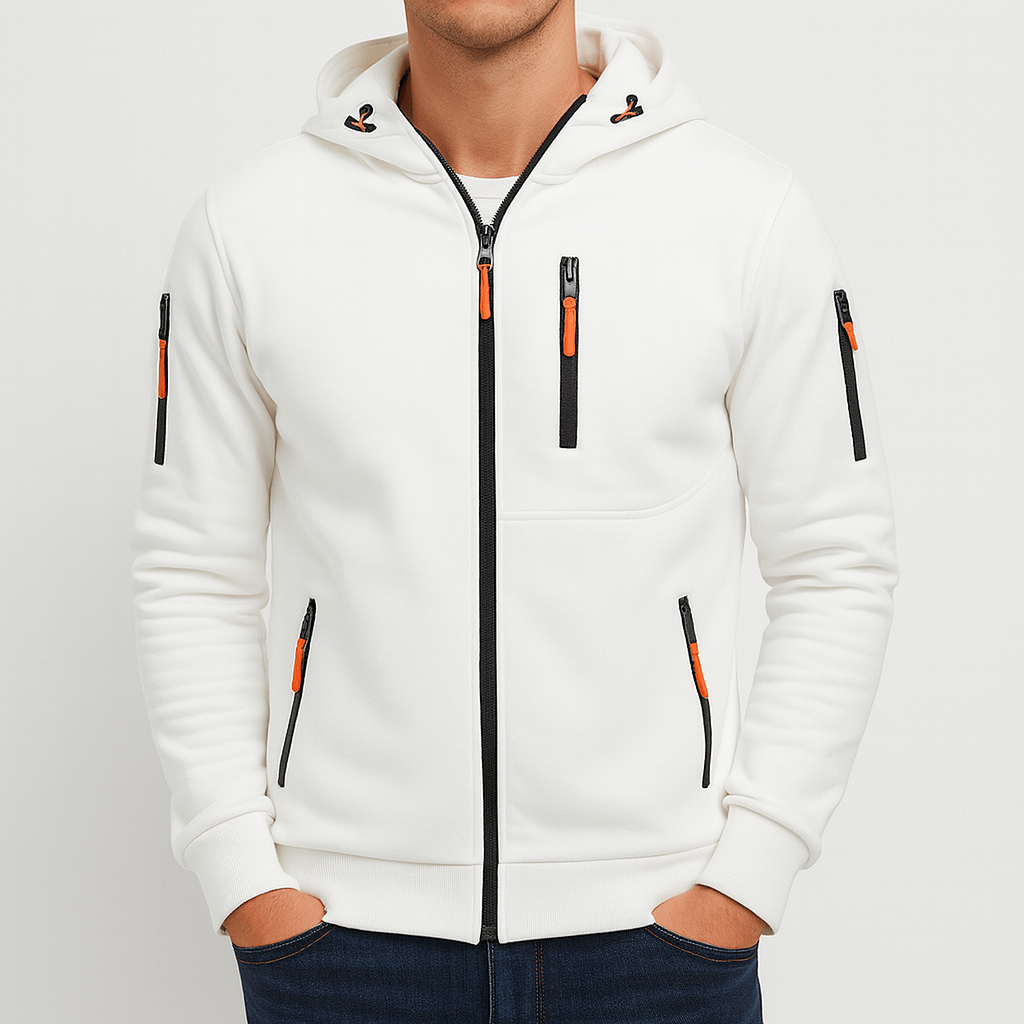 Soviska | Nowoczesna kurtka z kapturem-Kurtki-Soviska-Khaki-S-Soviska