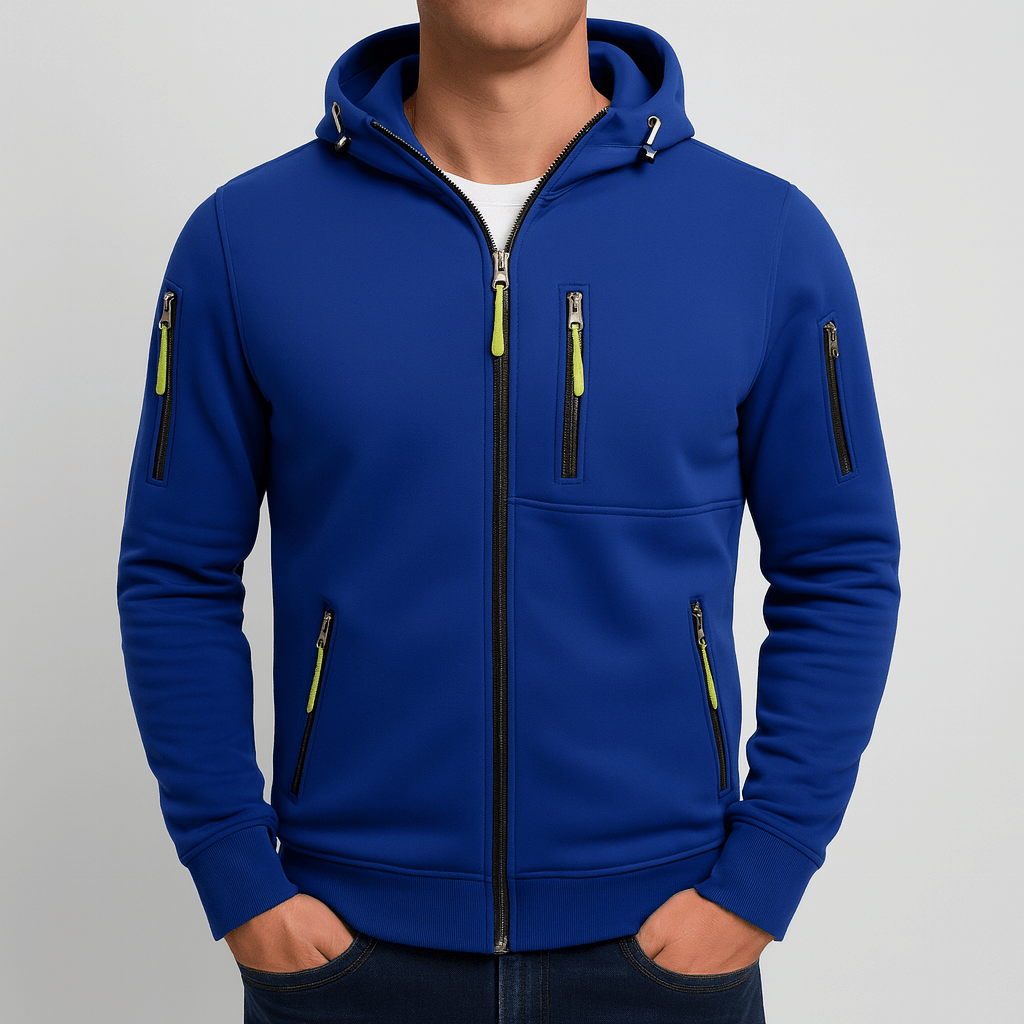 Soviska | Nowoczesna kurtka z kapturem-Kurtki-Soviska-Khaki-S-Soviska