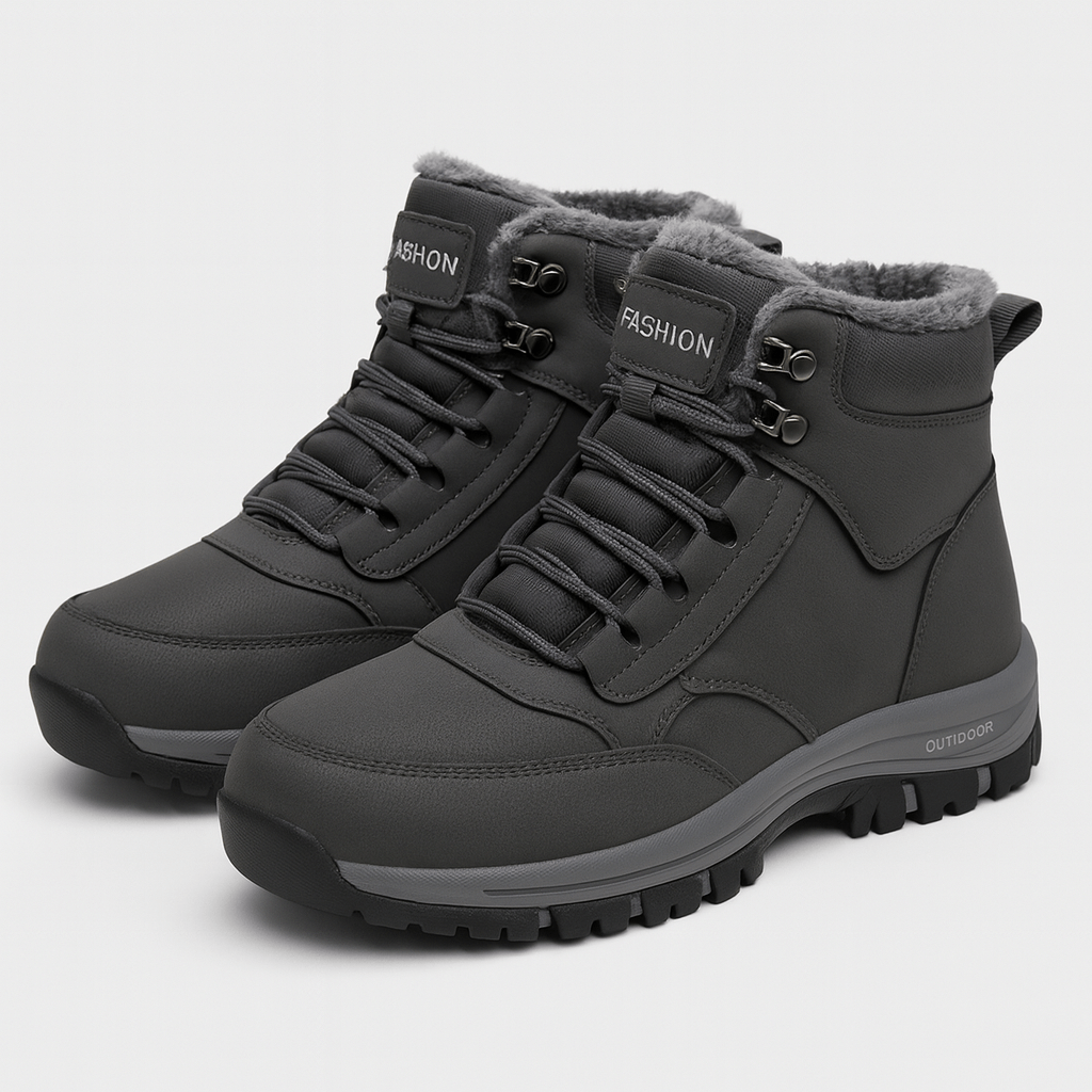 Soviska | Ocieplone buty trekkingowe-Buty trekkingowe-Soviska-Bordowy-36-Soviska