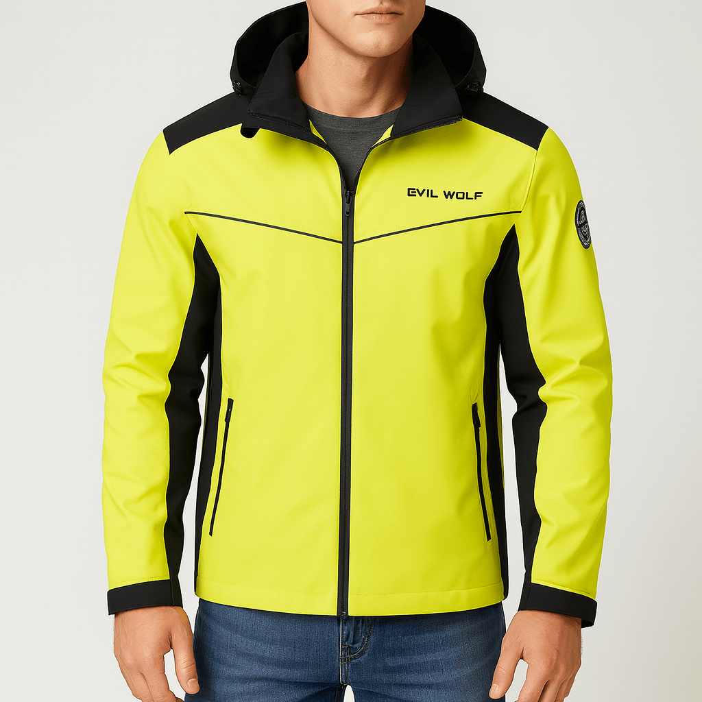 Soviska | Odblaskowa kurtka outdoorowa-Kurtki-Soviska-Pomarańczy-S-Soviska