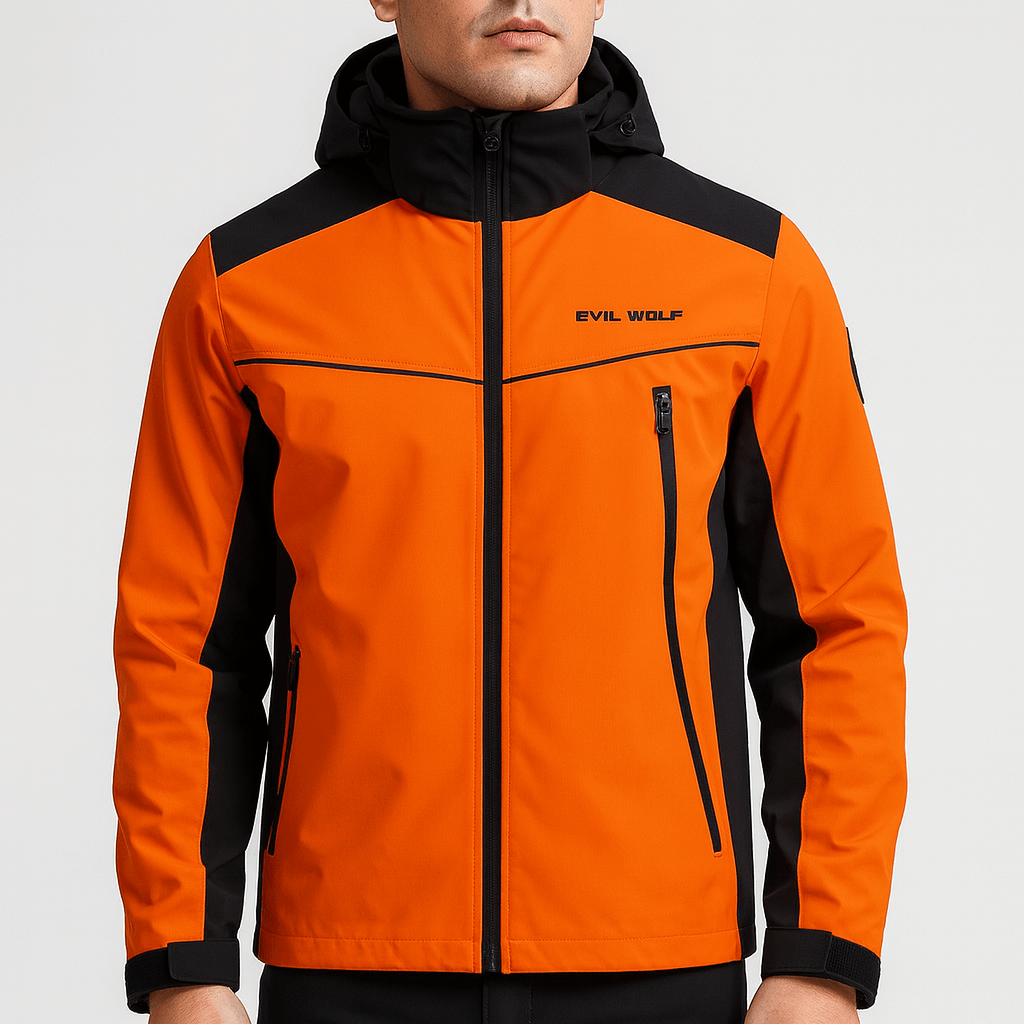 Soviska | Odblaskowa kurtka outdoorowa-Kurtki-Soviska-Pomarańczy-S-Soviska