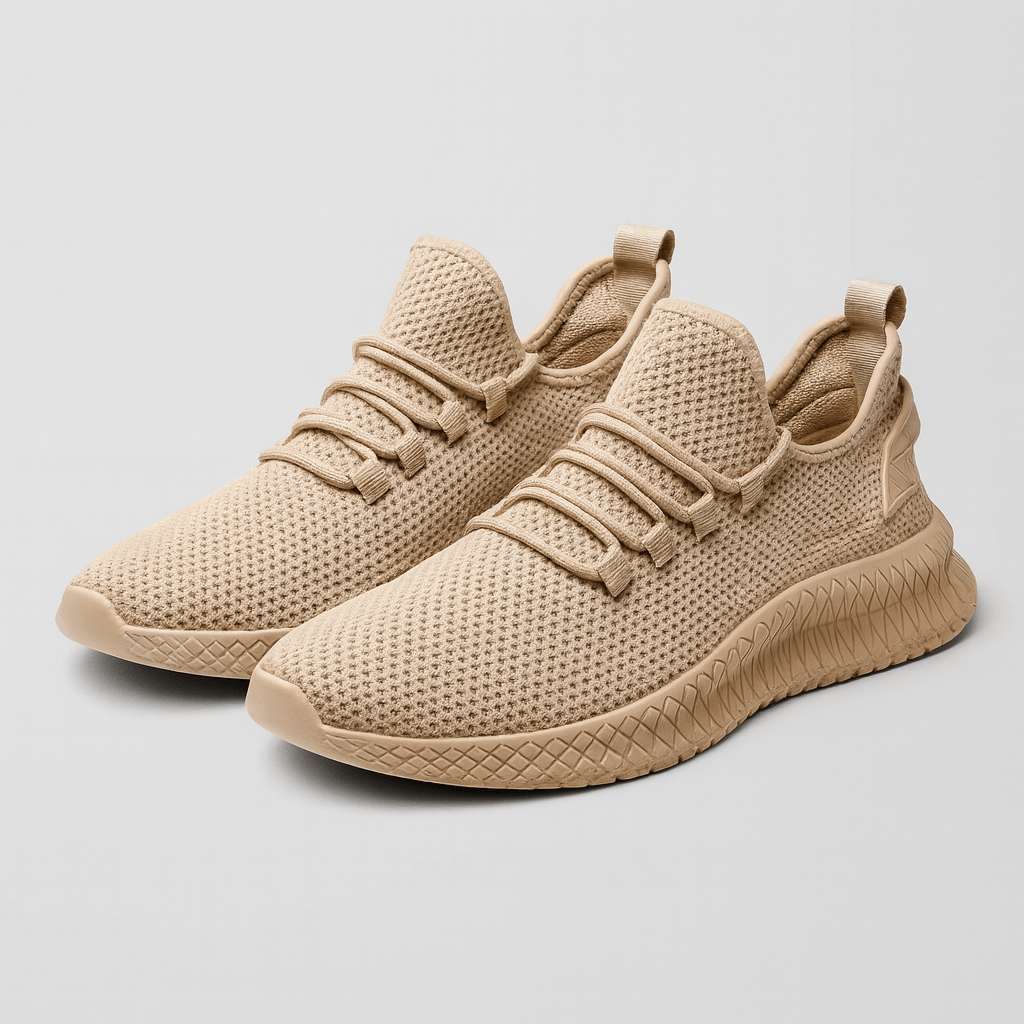 Soviska | Oddychająca siateczka sportowe sneakersy-Buty sportowe-Soviska-Khaki-39-Soviska