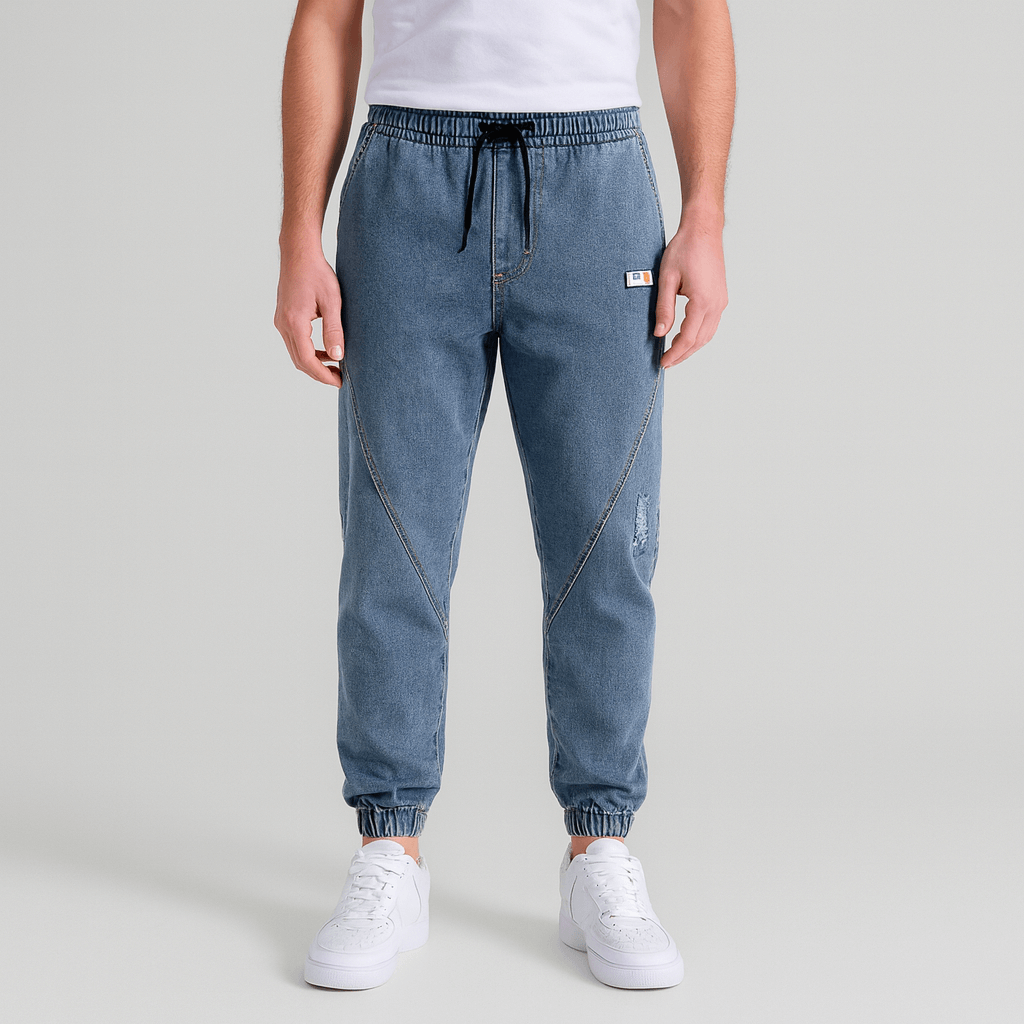 Soviska | Oddychające elastyczne spodnie-Spodnie-Soviska-Niebieski-M-Soviska