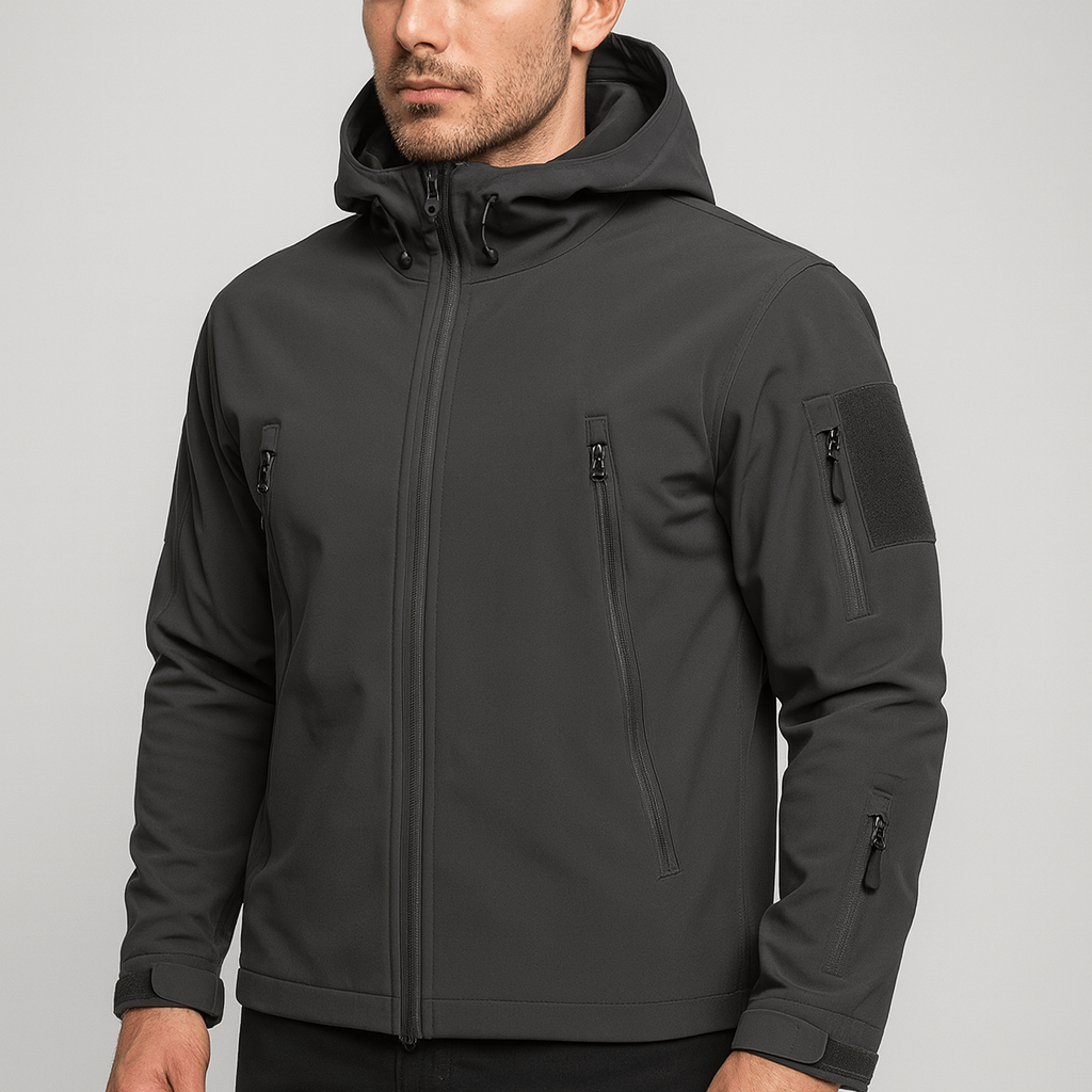 Soviska | Odporna kurtka taktyczna z kapturem-Kurtki taktyczne-Soviska-Zielony-XXS-Soviska