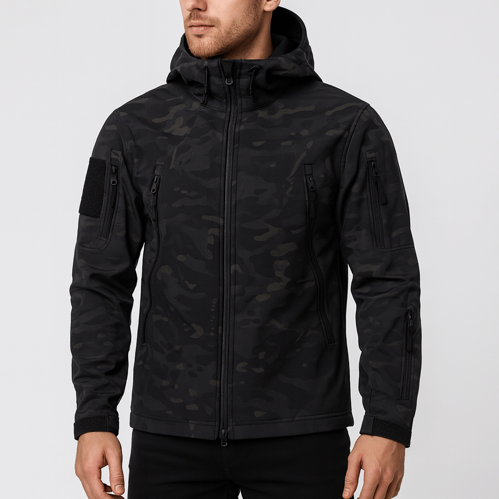 Soviska | Odporna kurtka taktyczna z kapturem-Kurtki taktyczne-Soviska-Zielony-XXS-Soviska