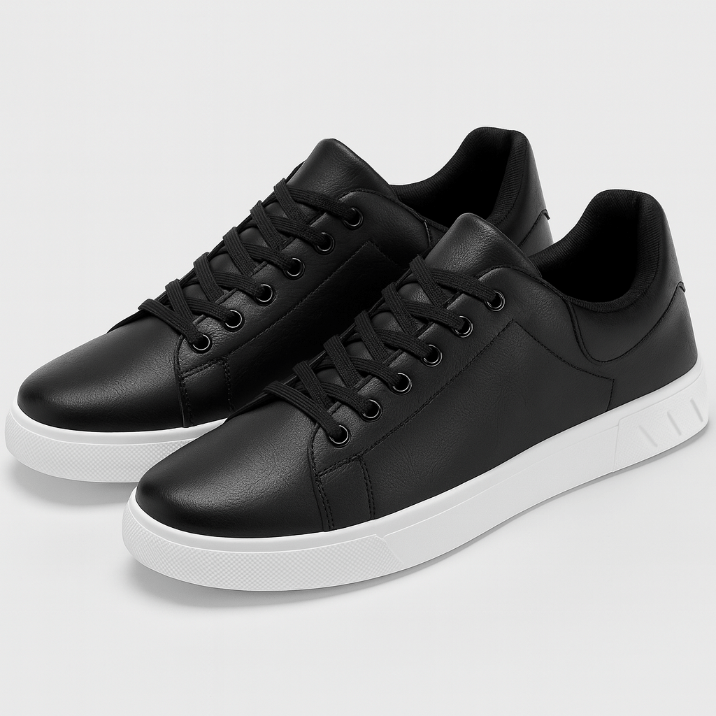 Soviska | Skórzane buty klasyczne z wygodną wkładką-Buty męskie-Soviska-Czarny-39-Soviska