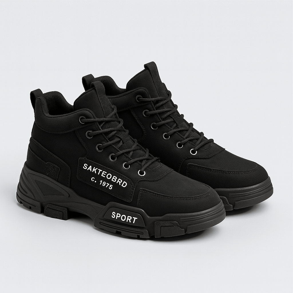 Soviska | Sportowe sneakersy za kostkę-Sneakers: Sneakers-Soviska-Khaki-39-Soviska