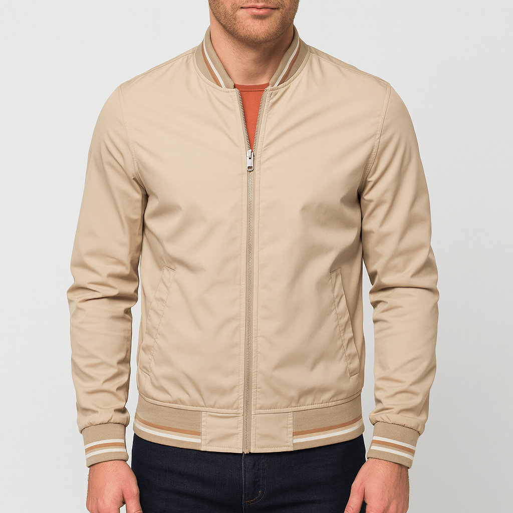 Soviska | Stylowa kurtka bomber-Kurtki i płaszcze-Soviska-Zielony wojskowy-XS-Soviska