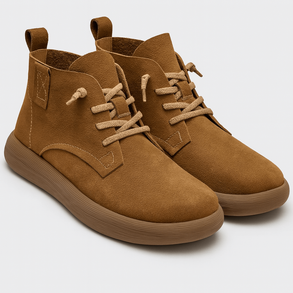 Soviska | Stylowe botki sznurowane-Buty-Soviska-Khaki-38-Soviska