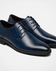 Soviska | Sznurowane buty z akcentami brogue-Buty męskie-Soviska-Czarny-38-Soviska