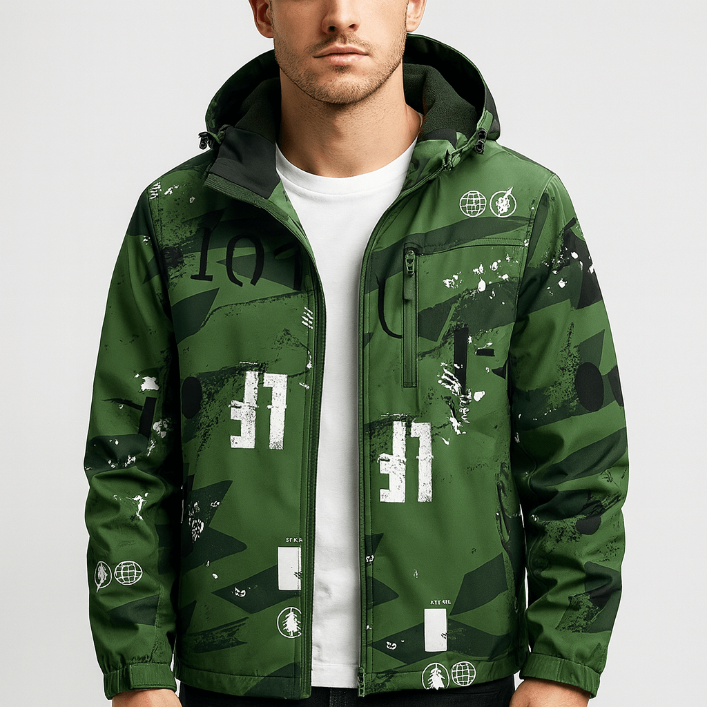 Soviska | Wiatroodporna kurtka softshell z kapturem-Kurtki softshell-Soviska-Różowy-L-Soviska