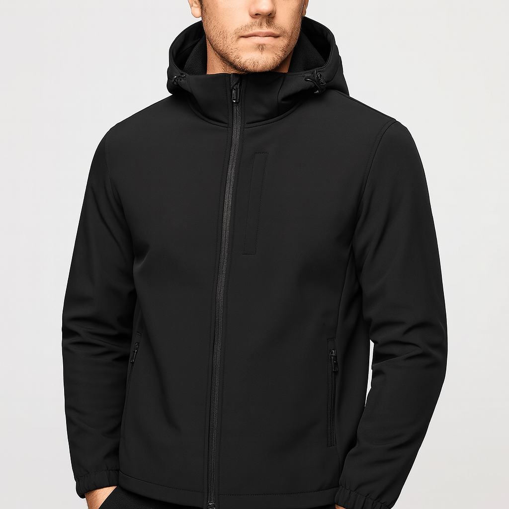 Soviska | Wodoodporna kurtka przejściowa z kapturem-Kurtki-Soviska-Brązowy-S-Soviska