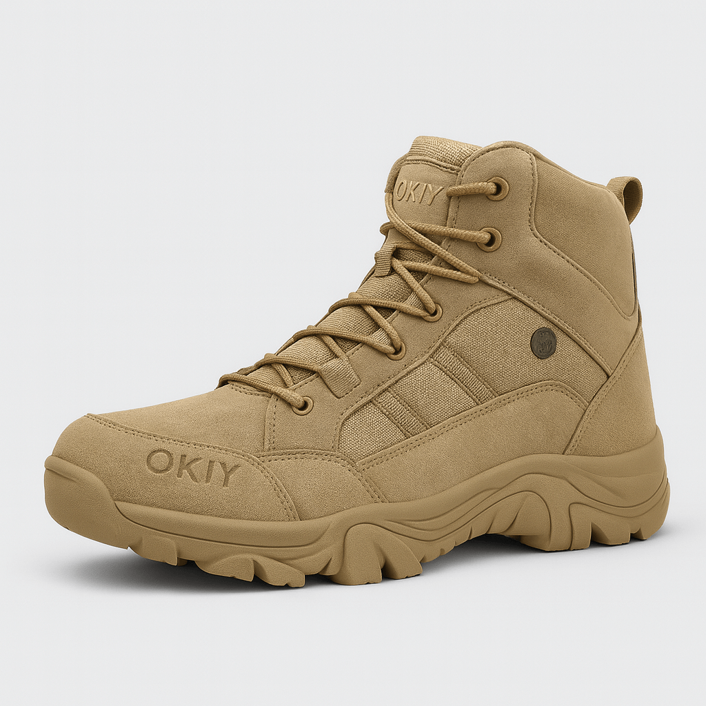 Soviska | Wysokie sportowe buty treningowe-Buty sportowe-Soviska-Szampan-6.5-Soviska