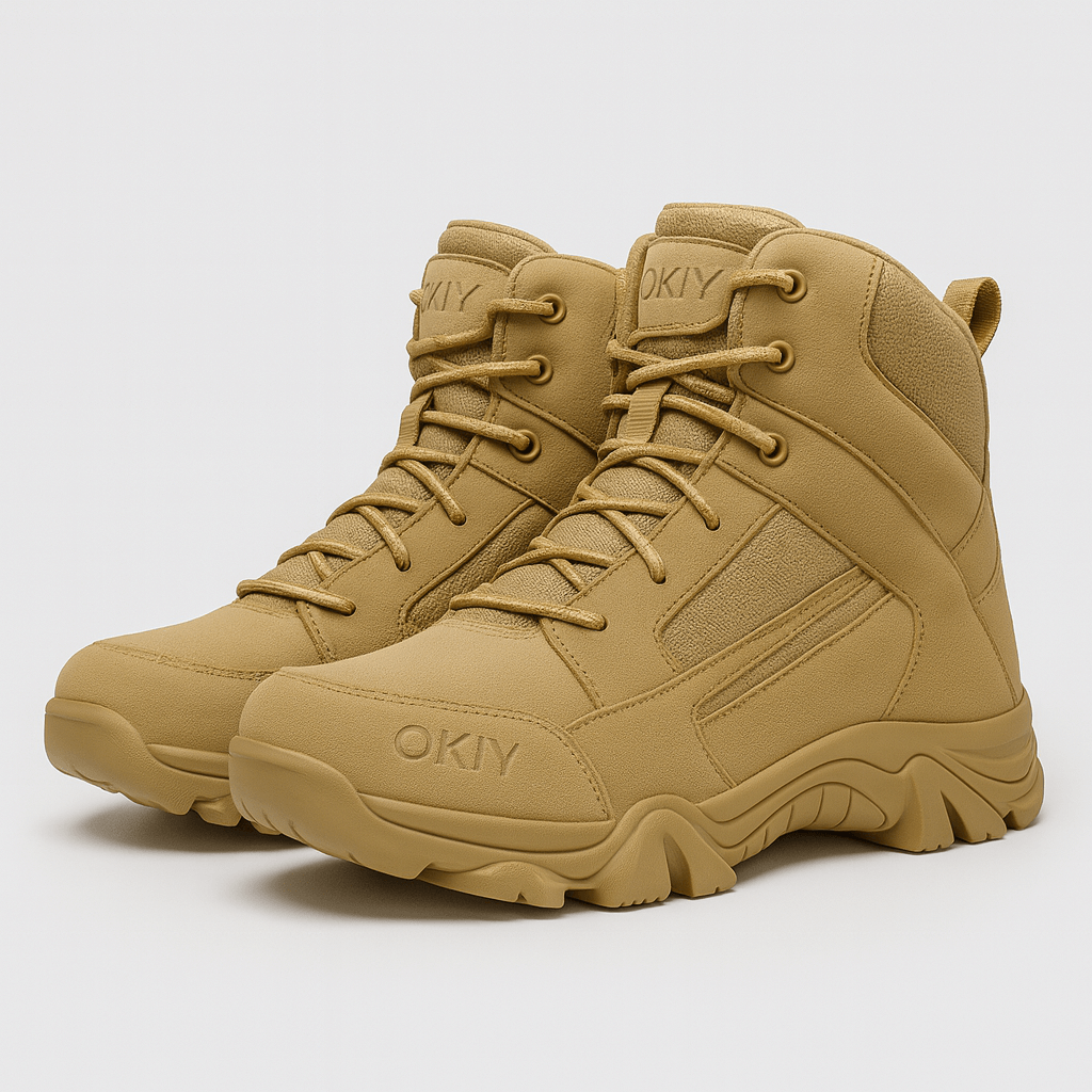 Soviska | Wysokie sportowe buty treningowe-Buty sportowe-Soviska-Szampan-6.5-Soviska